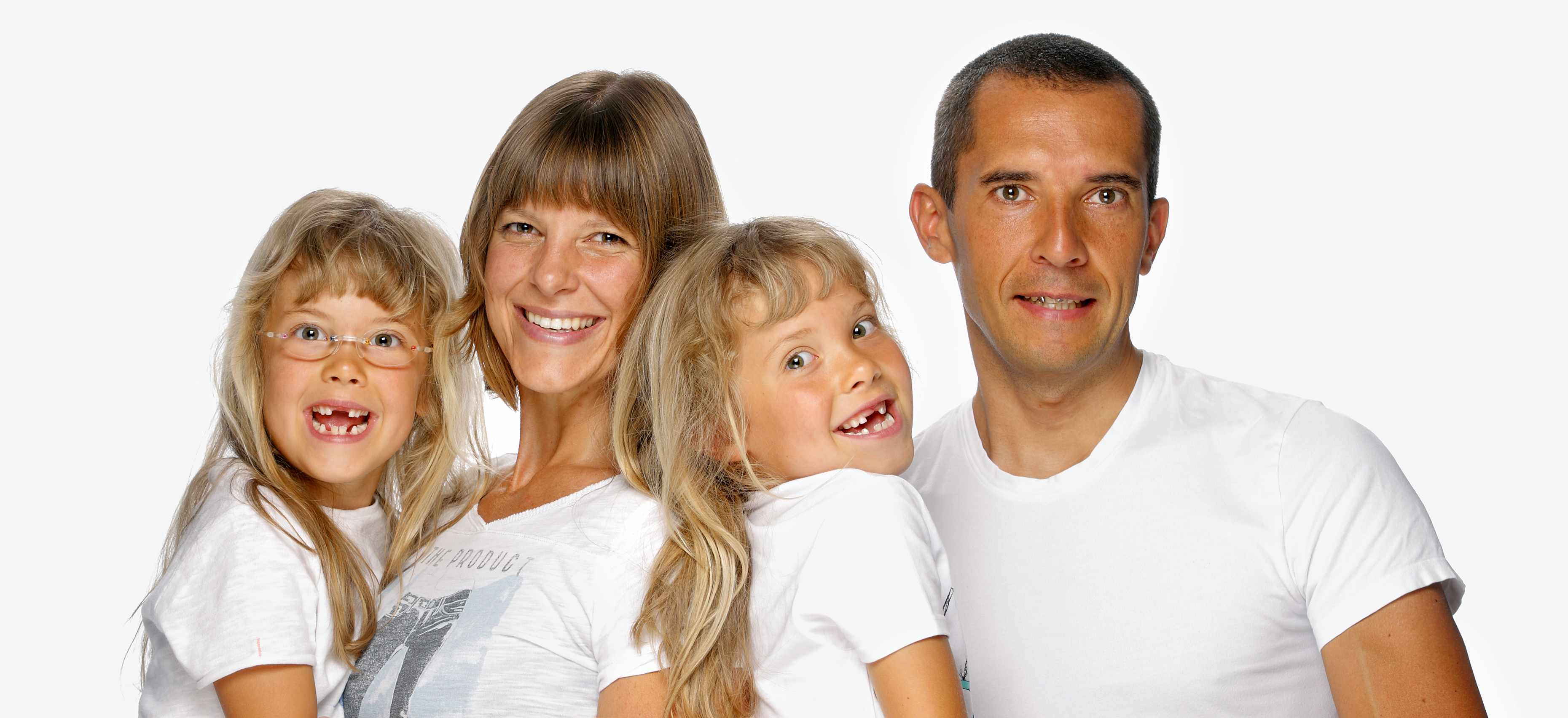 Familie Kopf scharf
